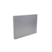Panneau de conduits PIR en polyisocyanurate pré-isolé de 20mm Panneau isolant de conduit en mousse lisse/gaufré pour l'énergie HVAC