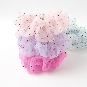 Cinta de Organza gigante para el pelo, gomas para el pelo xxl en negro y azul, Envío Gratis - Product Image 5