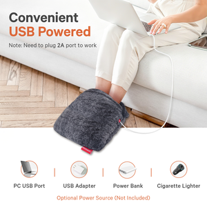 Riscaldamento elettrico USB caldo morbido e confortevole scalda piedi per tutta la gamma di persone - Product Image 3