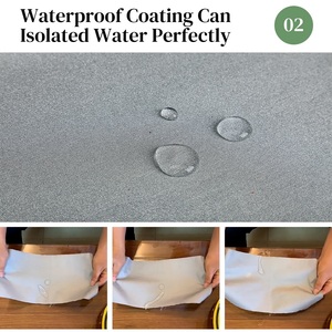 Tessuto in <span class=keywords><strong>Cotone</strong></span> Rivestito in Alluminio con Stampa Floreale di Orchidee, Resistente al Calore per Copri Asse da Stiro - Product Image 4