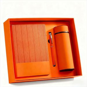 Promotional Luxury Business Gift Set A5 Notebook with Embossed Printing Custom Logo for Corporate Events - Product Image 4