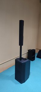 Altavoz de Columna Activo Portátil y Duradero, Impedancia de 8 ohmios, Conexión Wi-<span class=keywords><strong>Fi</strong></span>, Resistente al Agua, 360 W, para Bodas, Fiestas, Clubes, DM203, Madera - Product Image 6