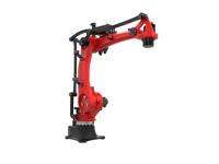 Robot industriel 6 axes BRTIRUS2550A, charge utile 50 kg, portée 2550 mm, répétabilité ±0,1 mm pour ligne de production d'assemblage et d'estampage