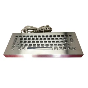 industry movable keyboard smart device waterproof Small footprint desktop metal keyboard