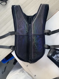 Gilet de <span class=keywords><strong>musculation</strong></span> en nylon et spandex respirant et imperméable, avec gel rafraîchissant intégré, haute qualité, durable, 39x32cm - Product Image 3