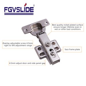 Fabricación de bisagras Cocina 110 grados superposición completa cierre suave muebles gabinete bisagras cierre suave - Product Image 5