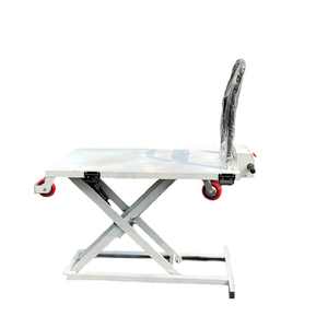 Sıcak satış elektrikli kaldırma Platform makas asansörler hidrolik kargo arabası açık kasa kamyon sepeti Van yükleme ve boşaltma için - Product Image 6