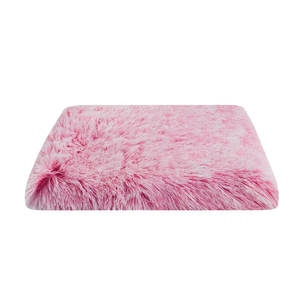 Cojín de piel sintética de felpa de lujo personalizado para <span class=keywords><strong>mascotas</strong></span>, alfombrilla de espuma viscoelástica para cuatro perreras, opción de logotipo personalizado impermeable lavable sólido de invierno - Product Image 5