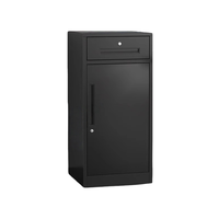 Armoire latérale en acier moderne avec tiroirs, rangement métallique verrouillable pour usage commercial, chambre, bureau à domicile, école, extérieur, hôtel, salon