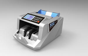 Contador de Billetes Portátil <span class=keywords><strong>GORO</strong></span> GR-169 de Alta Calidad con Detección UV/MG, Pantalla LCD, Velocidad de 1000 Piezas/min para Contar Monedas - Product Image 4