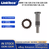 Kit de chaîne de distribution Linkteco pour BMW 118i 120i 316i 318i 320i 520i X1 X3 Z4 N42 N46 1.8L 2.0L 2000-2015 11237503107 11311439851