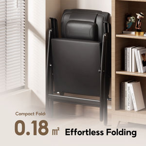 Tragbarer Freizeit-Massagesessel mit Klappfunktion, Vollrücken-Knetmassage, Wärmefunktion, Rollmassage, für Büro und Sofa, Mini Smart Einfacher Relaxsessel - Product Image 4