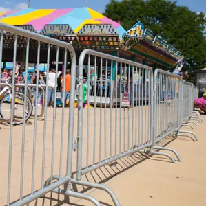 drive barricade fence bike rack barricade metal crowd control barriers