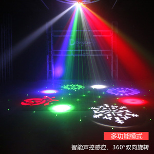 Mini Moving <b>Light</b> LED Pattern Beam Spot <b>Light</b> For Bars Nightclubs Indoor Stage - Product Image 4