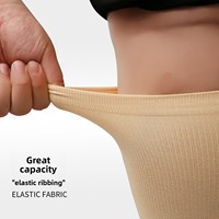 Chaussettes de compression tricotées unies, grandes tailles, pour la course et le cyclisme, pour hommes et femmes, OEM/ODM