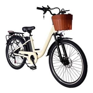 Vélos électriques version améliorée pour adultes, femmes, vélo de ville, trajets quotidiens, 500w 48v 15ah avec <span class=keywords><strong>panier</strong></span> avant - Product Image 2