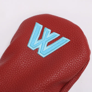 Housse de tête de club de golf personnalisée pour fairway et hybride, accessoire de golf avec logo brodé, <span class=keywords><strong>ensemble</strong></span> de housses de tête de golf OEM avec étiquette numérotée - Product Image 2