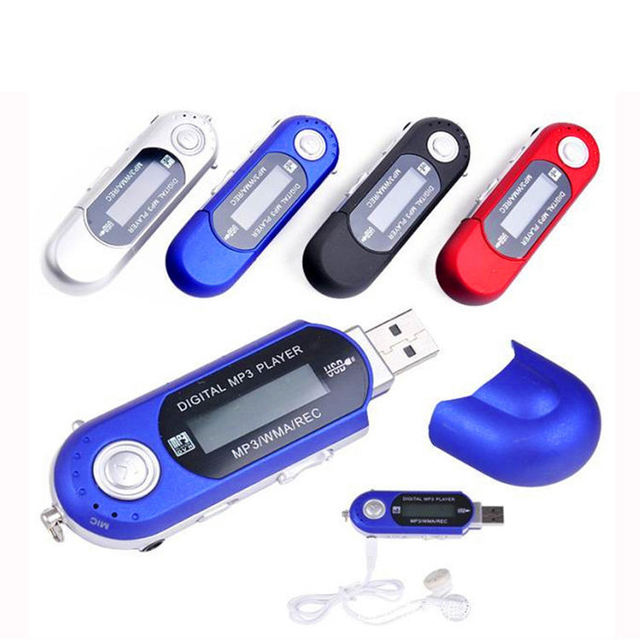 Factory Retro USB MP3 Player 1.1 Inch LCD Screen TF Card Slot Built in Speaker FM Radio Voice Recorder Outdoor Music Player