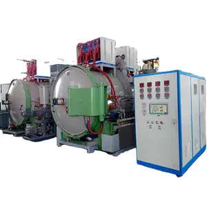 Heating treatment machine one power supply cabinet with two silicon carbide industrial furnaces for hard alloy