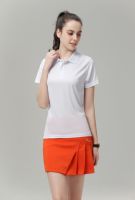 Camiseta de polo de golf más vendida 100% poliéster camiseta de polo en blanco Color sólido logotipo personalizado uniforme camisetas de polo para hombres