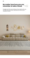 Modernes Italienisches Modulares Ecksofa - Luxuriöses Cloud-Design Biscuit-Tufted Wohnzimmer-Möbelset - Fabrik-Großhandel