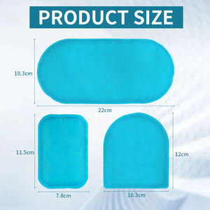 OEM piccolo impacco di ghiaccio riutilizzabile Mini Gel impacchi freddi per lesioni impacco freddo caldo per il bambino mal di testa di saggezza denti febbre sollievo - Product Image 5