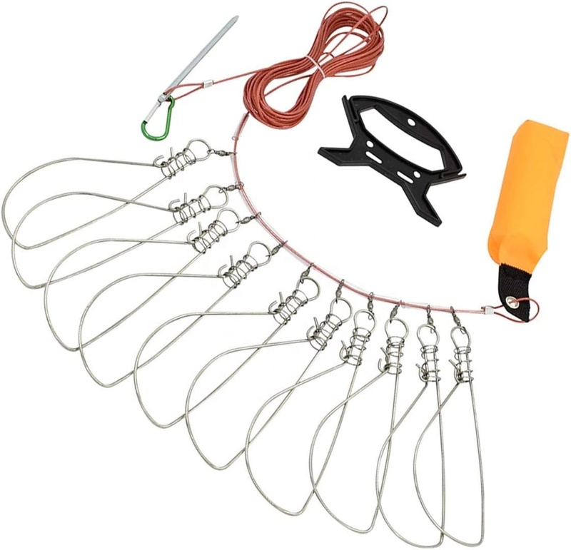 Fishing Stringer Clip Live Fish Lock