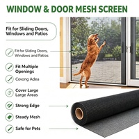 Filet de protection pour animaux de compagnie résistant aux rayures, en fibre de verre renforcée, pour fenêtres et portes, protection durable pour la maison