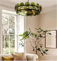 Lustre de style français du milieu du siècle, post-moderne, de luxe, design américain rétro, pour villa, modèle de salon, salle à manger, luminaires suspendus