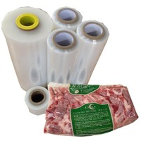 Sac thermorétractable pour eau chaude sacs rétractables pour poulet en plastique pour volaille sac thermorétractable scellé sous vide EVOH/PVDC à haute barrière