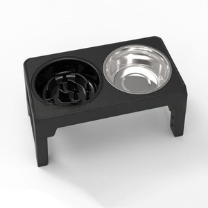 Elevated <strong>Dog</strong> <strong>Bowls</strong> 4 Height Adjustable <strong>Raised</strong> <strong>Bowl</strong> <strong>Stand</strong> with 2 Thick 50oz Food Feeder <strong>Bowls</strong> Non-Slip for Medium Large <strong>Dogs</strong> - Product Image 4