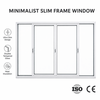Ventana Corredera de Aluminio Disponible en Grandes Cantidades al por Mayor para Pedidos de Compra al por Mayor de Desarrolladores Inmobiliarios