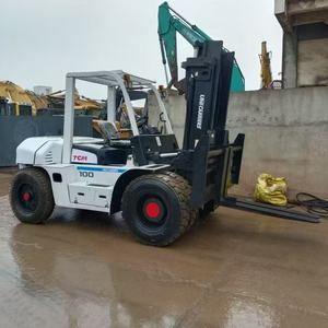 Montacargas Usado TCM Shanghai Importado de 10 Toneladas, TCM100, 1500 Horas, Buen Estado, Alto Rendimiento, Informe Proporcionado - Product Image 6