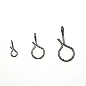 Güvenli kilit ve <span class=keywords><strong>Snap</strong></span> ile sinekler ve kanca Lures için balıkçılık için paslanmaz çelik hızlı değişim döner - Product Image 6