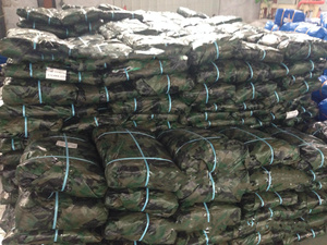 Bâche de camion camouflage imperméable robuste enduite de PE, toile occultante en <span class=keywords><strong>tissu</strong></span> tissé, rouleau de bâche de protection YRH Factory - Product Image 4
