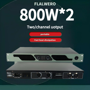 FLALWREO PV-2 professionnel 2 canaux classe D préamplificateur système d'amplificateur de puissance Audio numérique pour le traitement du son Audio DJ - Product Image 1