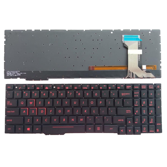 US Notebook keyboard for ASUS GL553 GL553V GL553VW ZX553VD computer part
