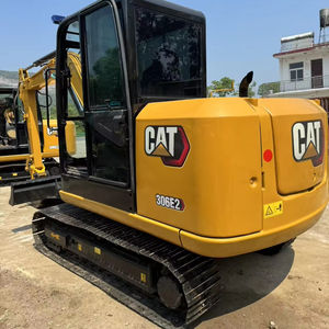 L'excavatrice japonaise de 6 tonnes a utilisé la mini excavatrice CAT 306E 306E2 petite excavatrice d'occasion CAT 305.5E 305E 306E 306E2 - Product Image 1