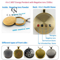 Pendentif en acier inoxydable MST, pierres à énergie, Science japonaise Quantum, en Stock, livraison gratuite