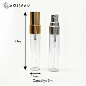 Flacon pulvérisateur vide en gros certifié CE 5ml 10ml, flacon de parfum en verre rechargeable personnalisé pour marque, directement de l'usine - Product Image 4
