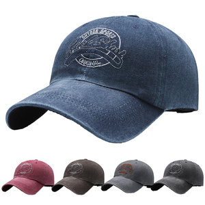 Gorras de Béisbol Personalizadas al por Mayor, de 6 Paneles, con Logotipo Bordado, Tela de Sarga de Alta Calidad, Estilo Deportivo Impermeable - Product Image 1
