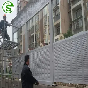 PC acrylic sheet noise barrier/transparent sound barrier board