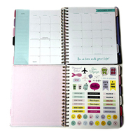 Cuaderno Espiral Planificateur de vie mensuel Objectif Journal Livre Impression Reliure à spirale 2023 Budget avec enveloppe de trésorerie Onglets d'index du mois