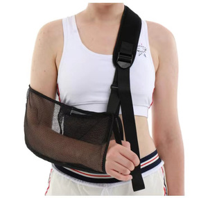 Dirsek için örgü kol omuz sapan, su geçirmez file duş <span class=keywords><strong>Sling</strong></span> <span class=keywords><strong>Immobilizer</strong></span>, yaralanma için ayarlanabilir koruyucu kol Brace - Product Image 5