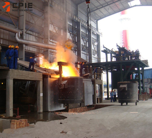 Horno de Inducción de Frecuencia Media para Fundir <span class=keywords><strong>Chatarra</strong></span> de Acero Inoxidable de 1-20 Toneladas, Motor de Alta Productividad 1800C, <span class=keywords><strong>Precio</strong></span> Competitivo, CE - Product Image 4