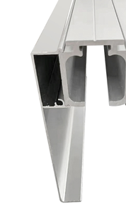 <span class=keywords><strong>Ruedas</strong></span> de Puerta Corredera de Aleación de Aluminio Anodizado de 6 Metros, Riel Guía en Forma de U <span class=keywords><strong>para</strong></span> <span class=keywords><strong>Puertas</strong></span> Correderas - Product Image 4