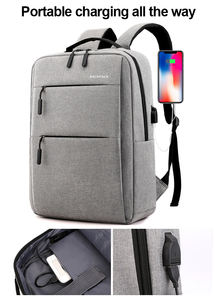 Top One Interlayer Bande Réfléchissante Garçons Odeur Preuve Smart Computer Business Sac À Dos Pour Ordinateur Portable Avec Compartiment - Product Image 2
