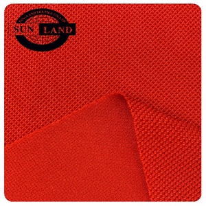 Vêtement de sport, veste, 100% polyester DTY, tricot double circulaire, maille épaisse sans trou, tissu en maille de maïs et d'ananas - Product Image 1