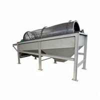 Prix de la machine à tamis à tambour à trommel rotatif pour l'extraction de l'or et du sable du sol