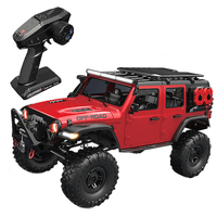 HB Toys R1011 R1014 1:10 4WD Wilderness RC Crawler Car Parts 4X4 dengan Lampu, Differensial Pengunci, IPX4, Baterai Li-ion 2S, Pengisian Cepat